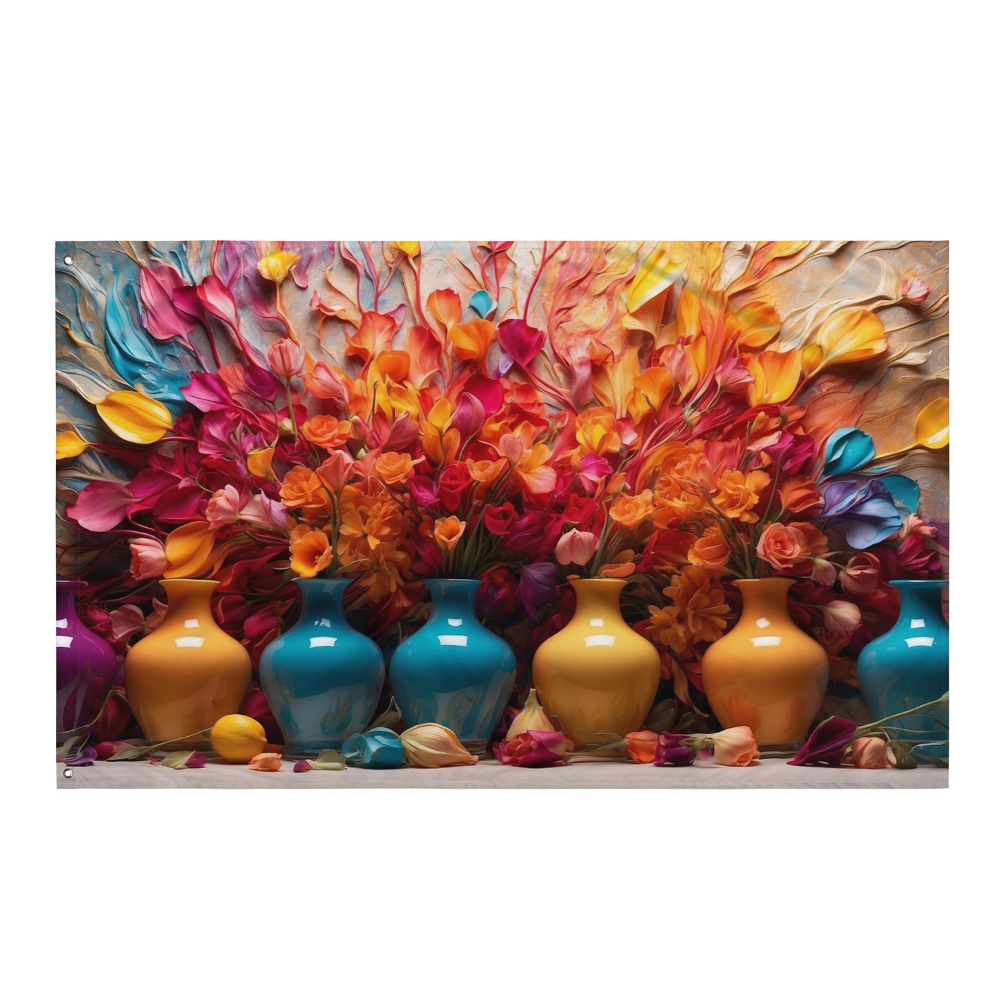 Vibrant Vases: A Floral Symphony