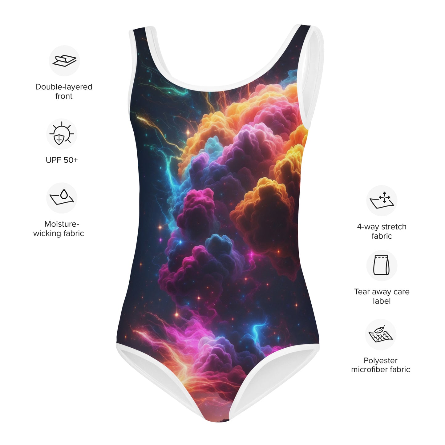 The joy of fireworks Kids Swimsuit