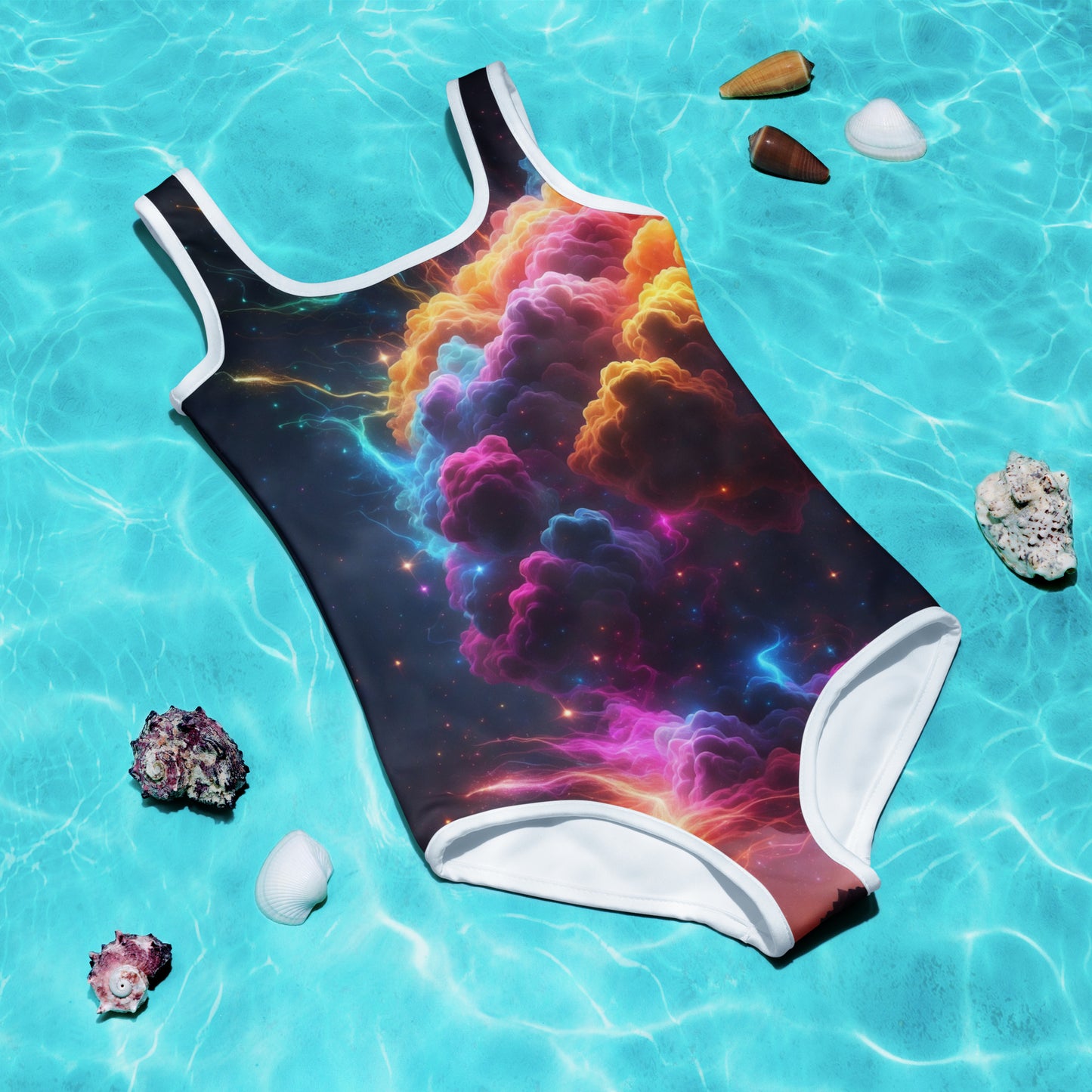 The joy of fireworks Kids Swimsuit