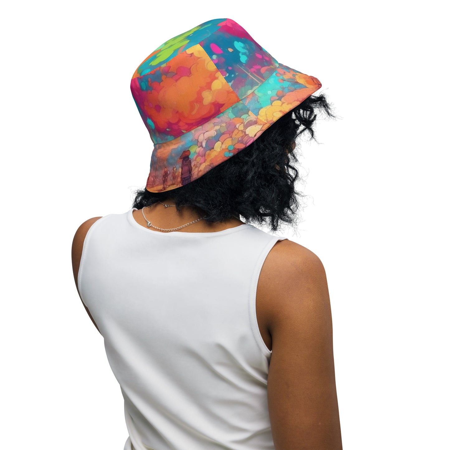 Double Immage bucket hat