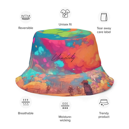 Double Immage bucket hat