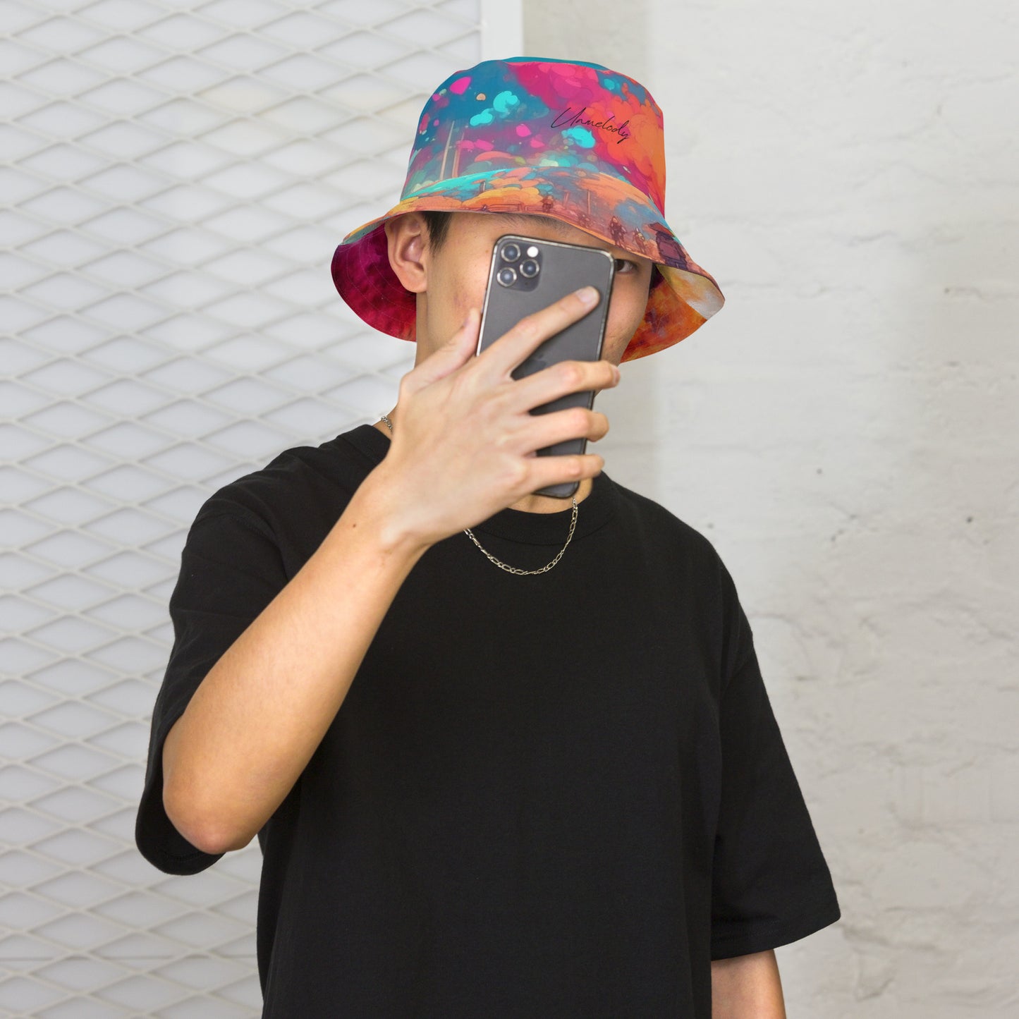 Double Immage bucket hat