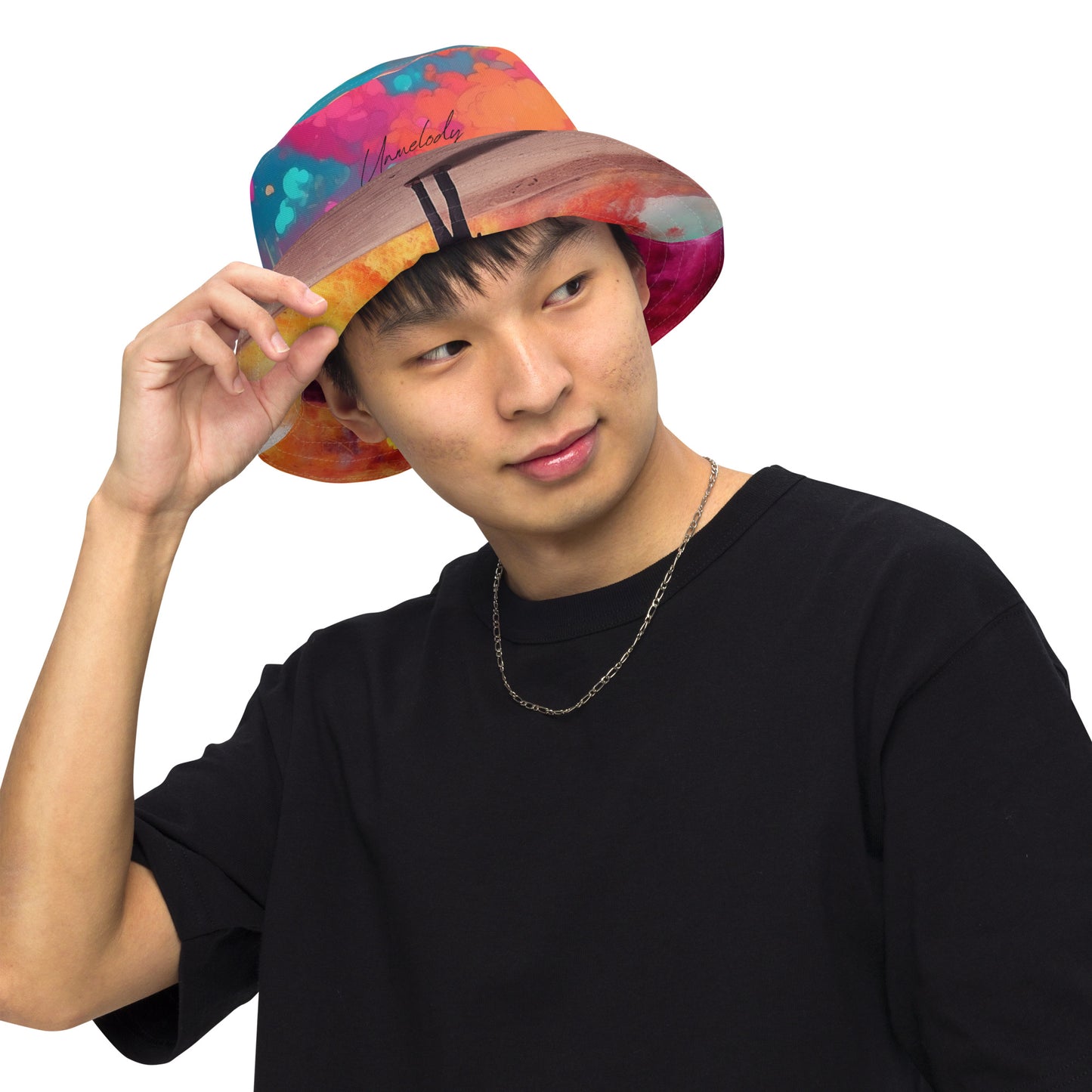 Double Immage bucket hat