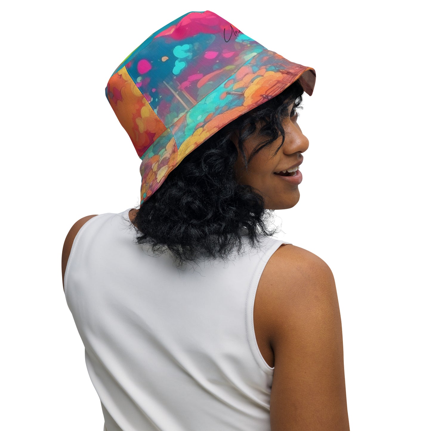 Double Immage bucket hat