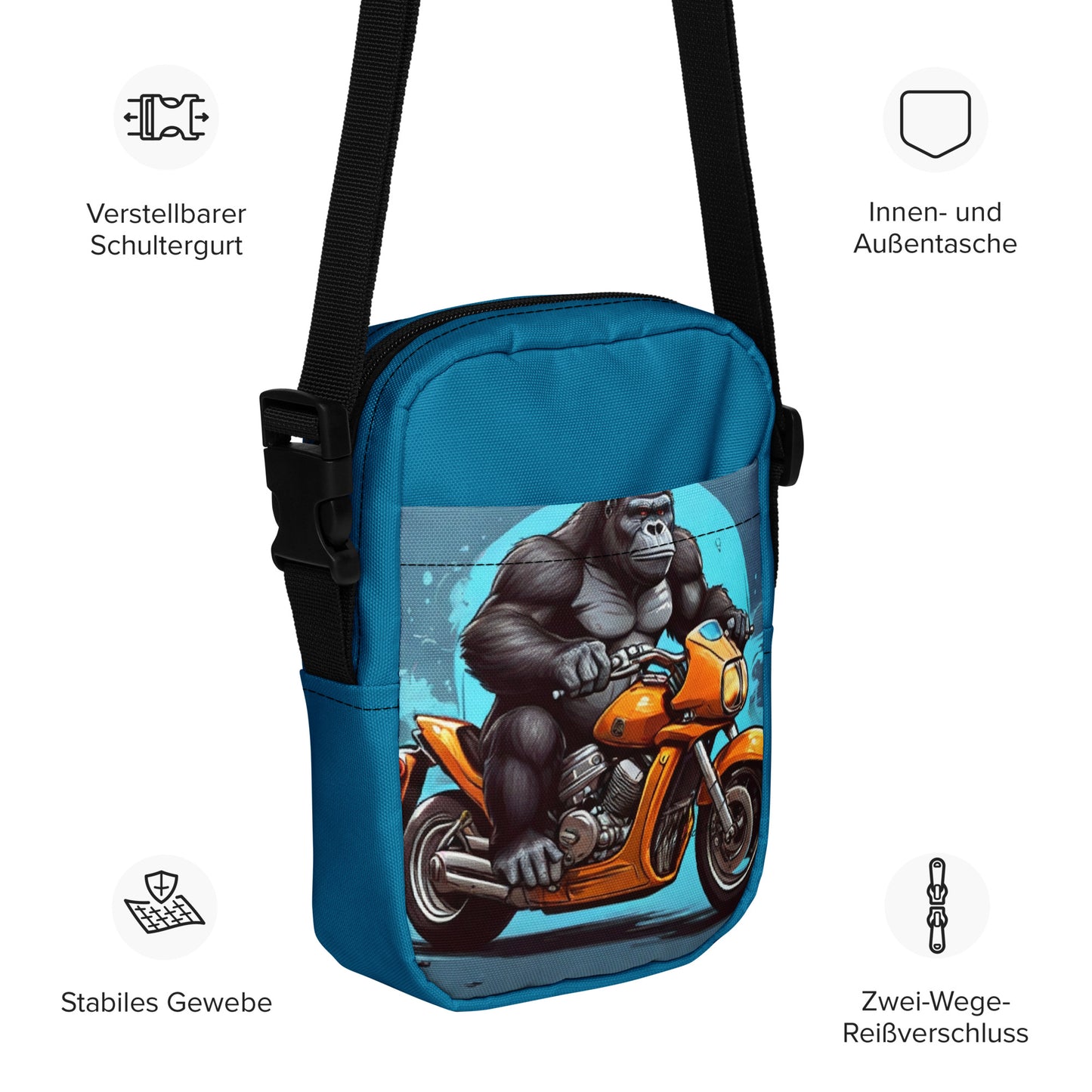 Gorilla crossbody bag