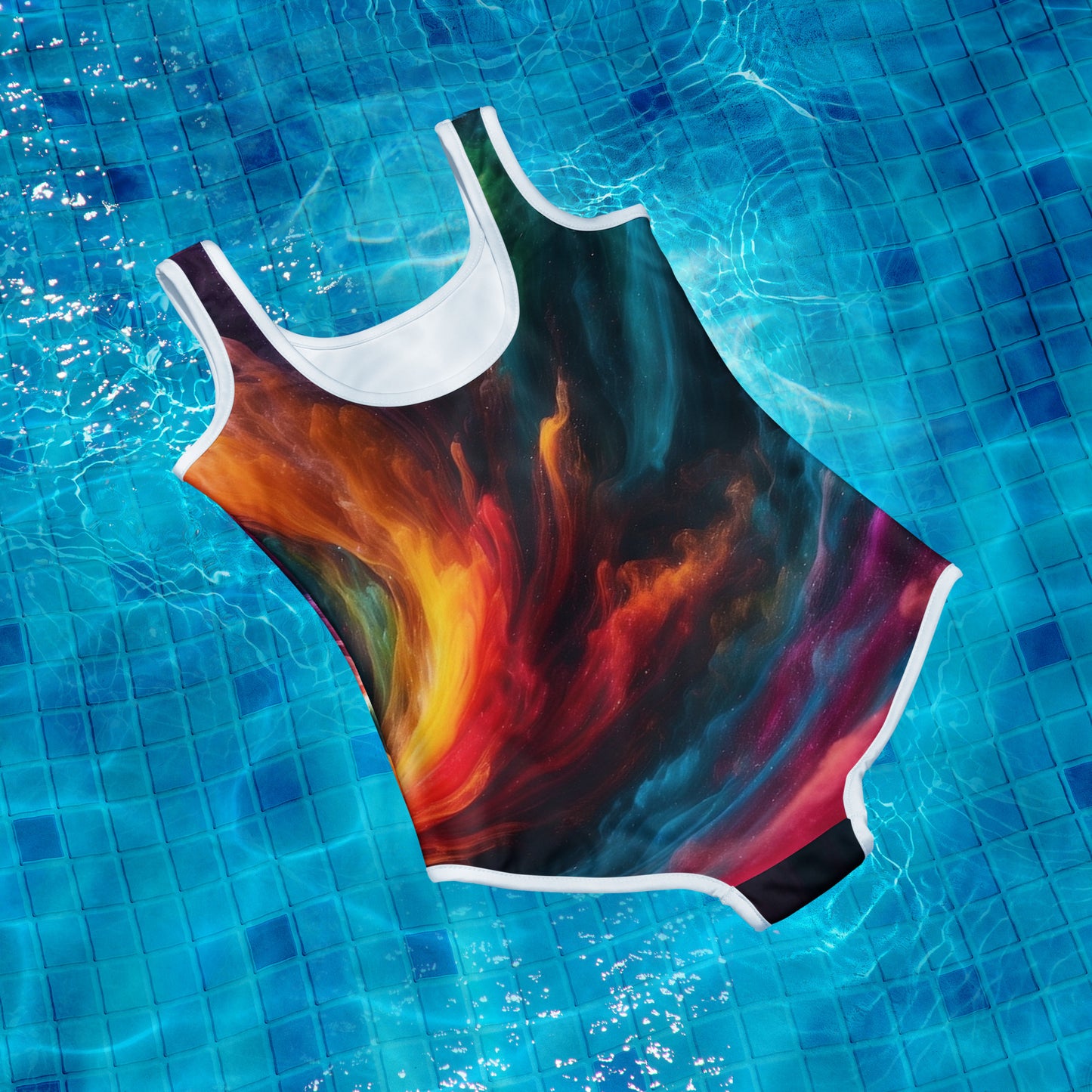 Spiral of Light: A Journey into the Unknown Youth Swimsuit