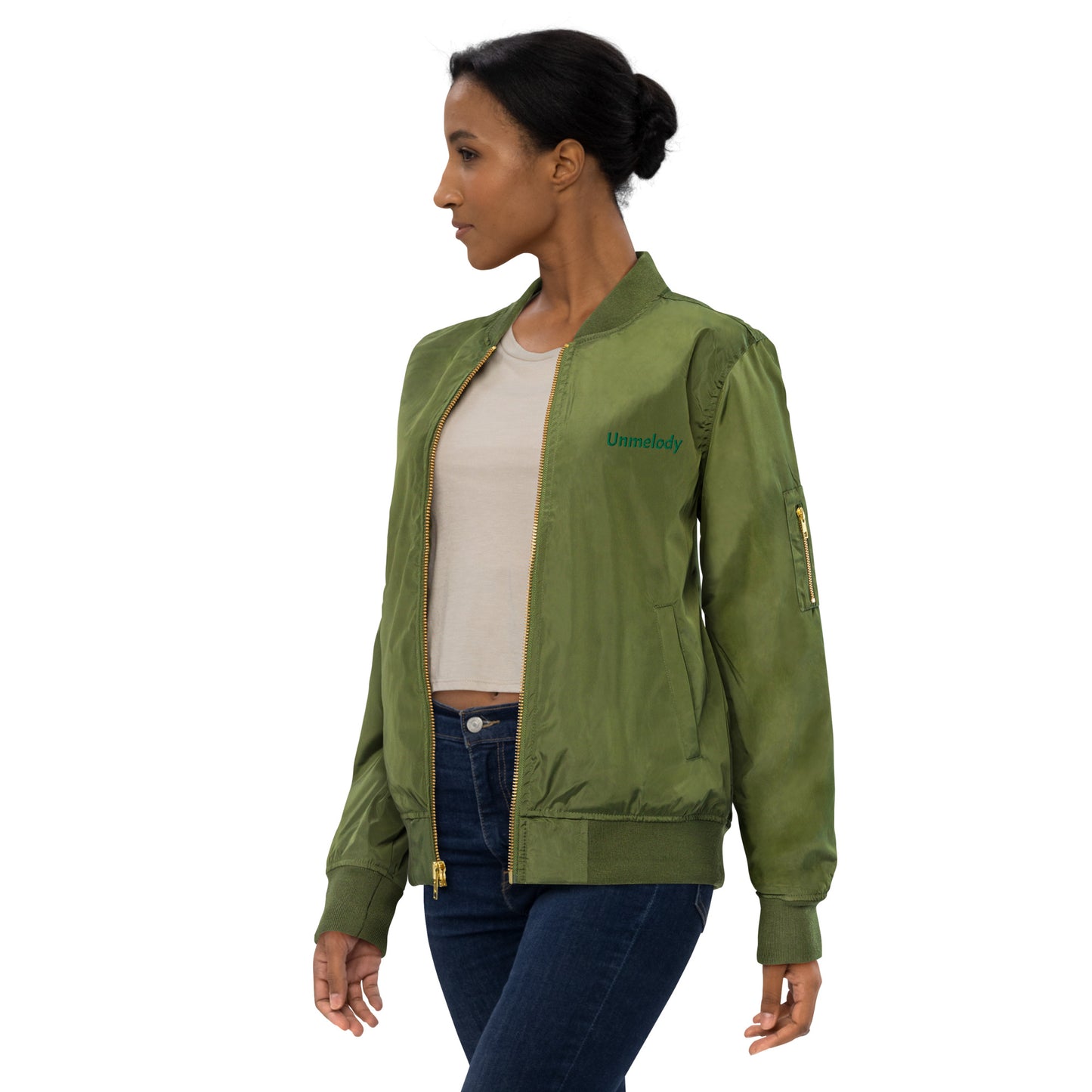 Unmelody recycled bomber jacket