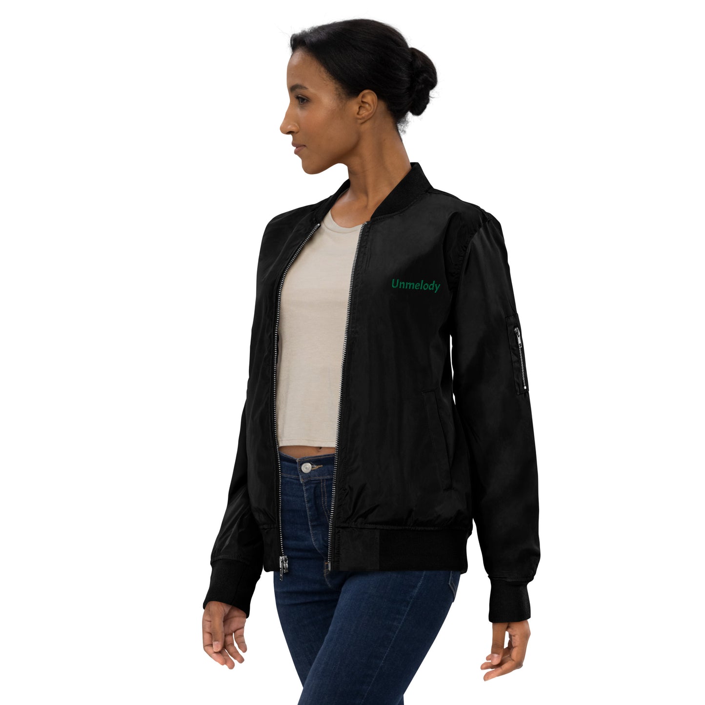 Unmelody recycled bomber jacket