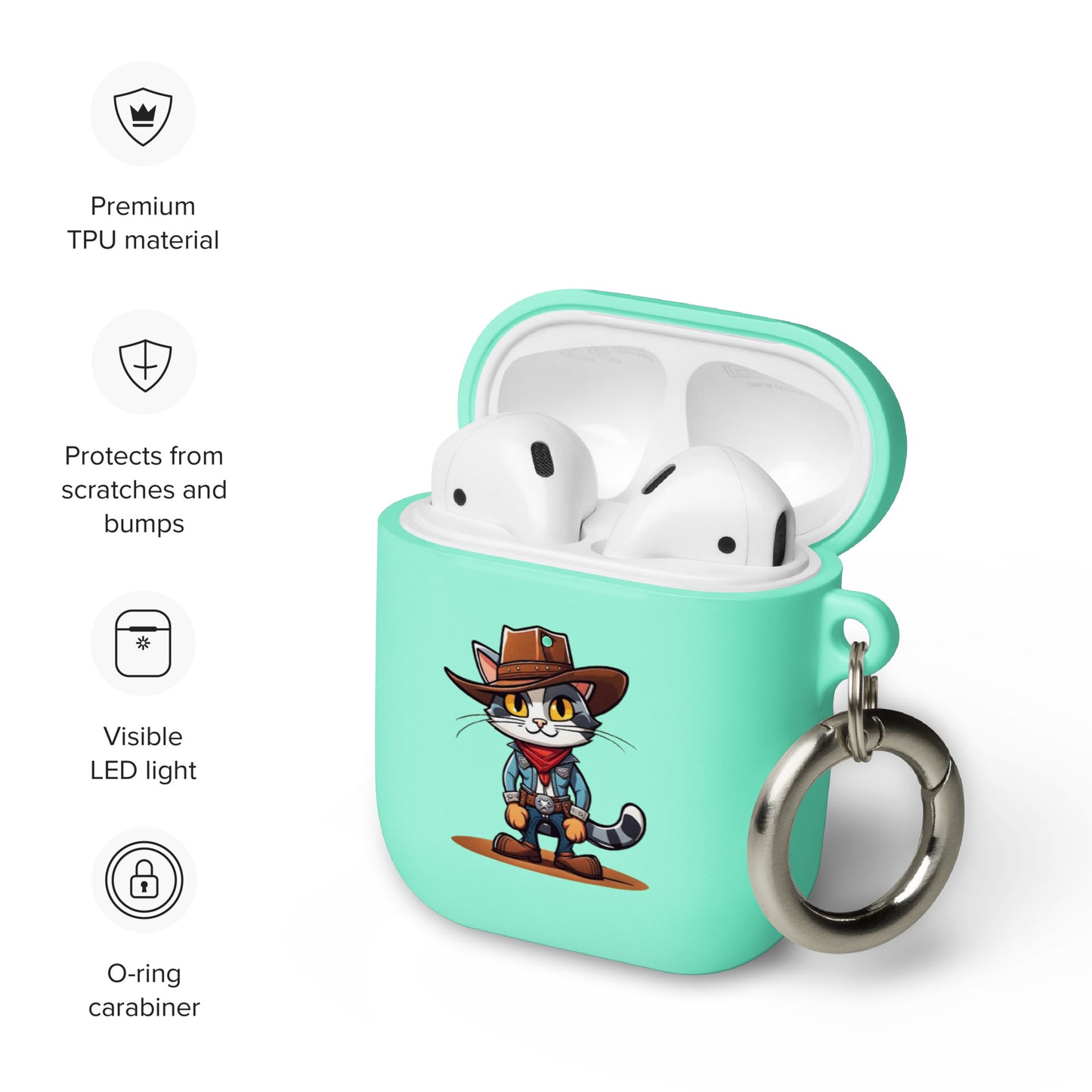 Cowboy Cat for AirPods®