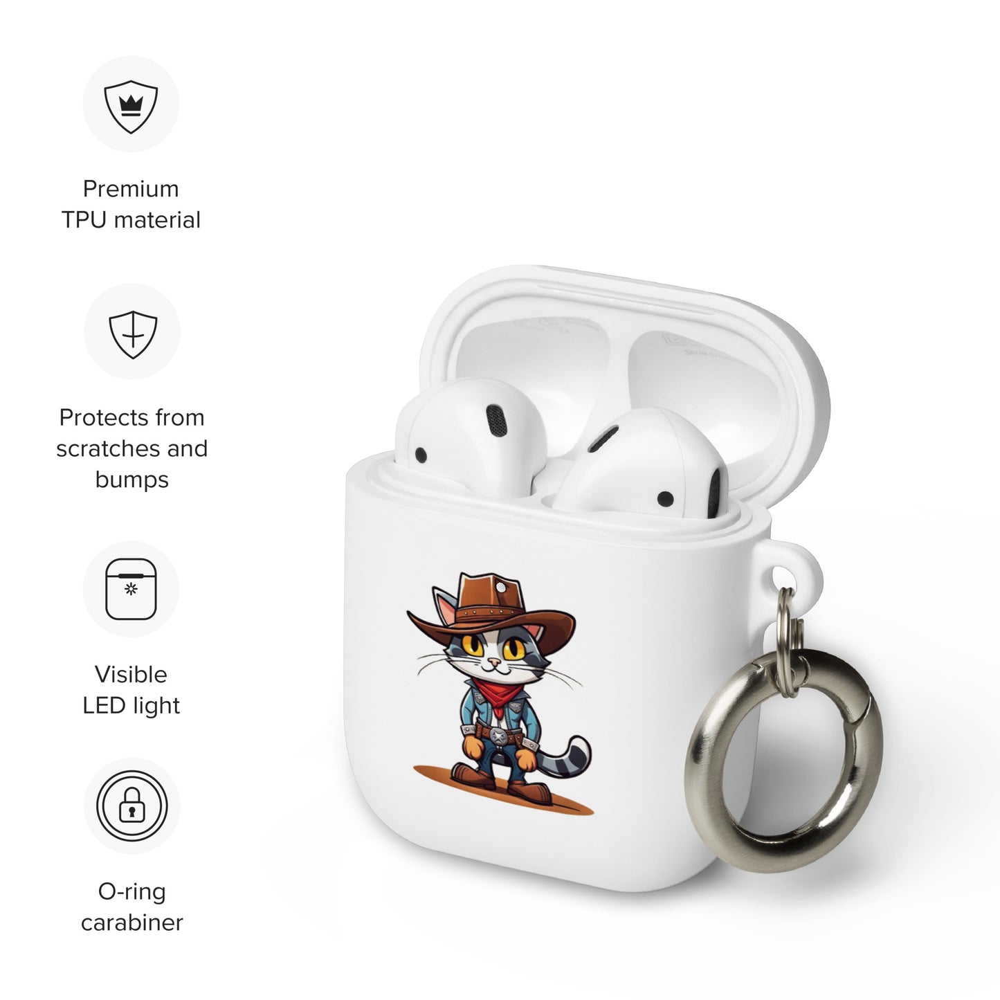 Cowboy Cat for AirPods®