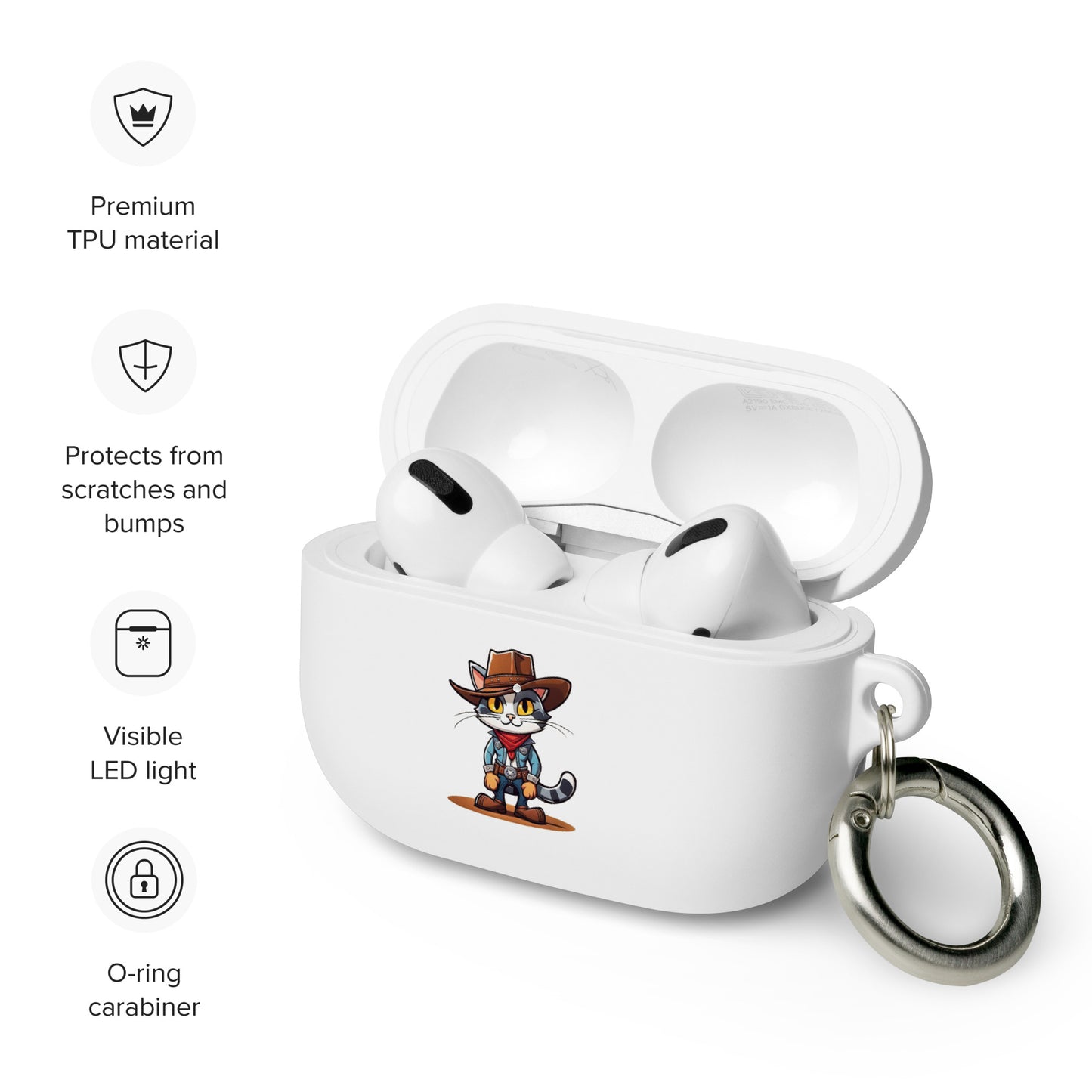 Cowboy Cat for AirPods®