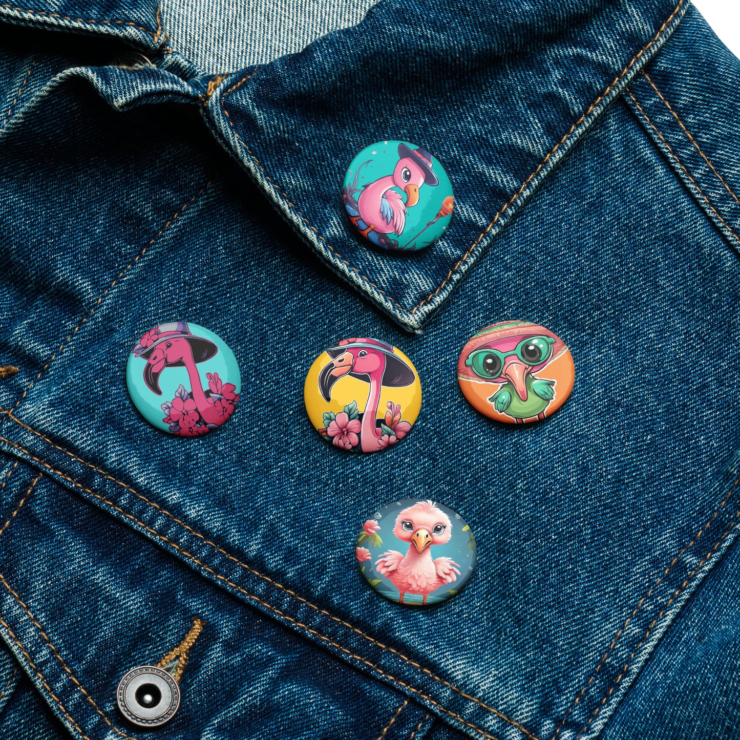 Flamingo Pins