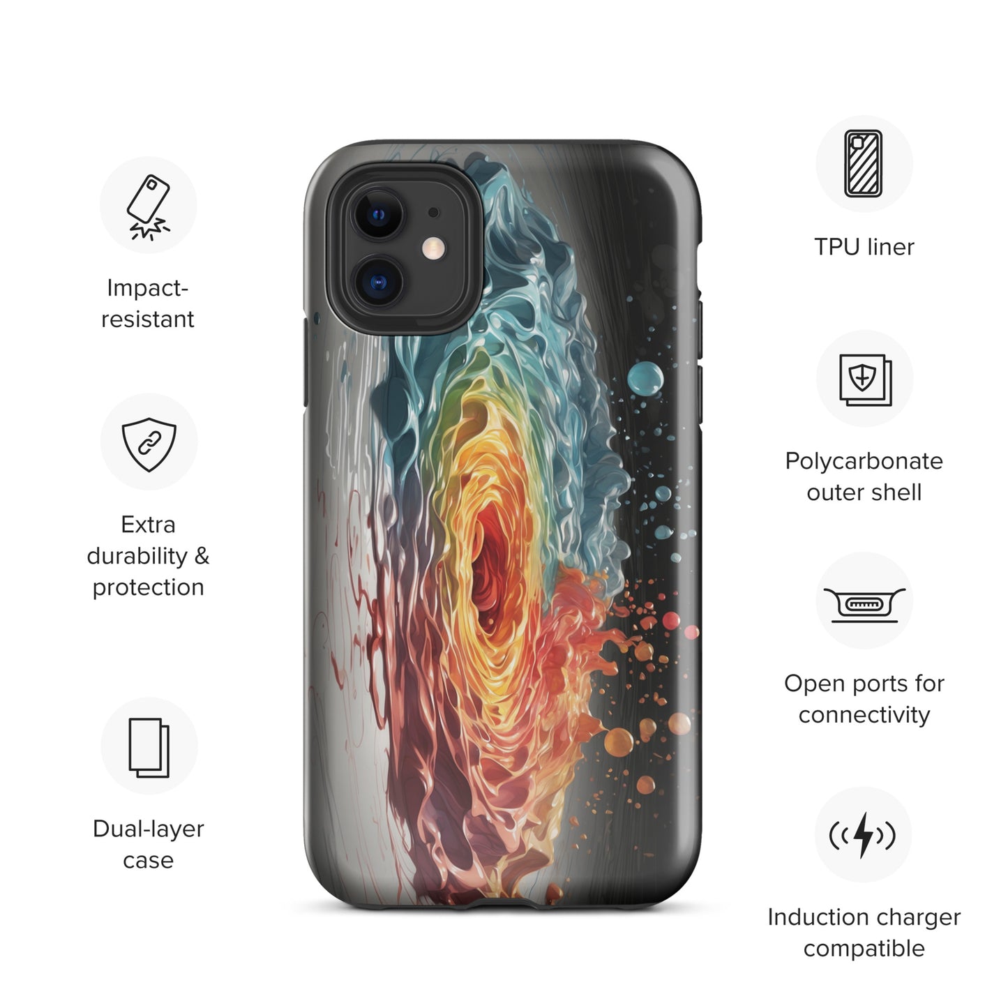 Cosmic Bloom Iphone Case