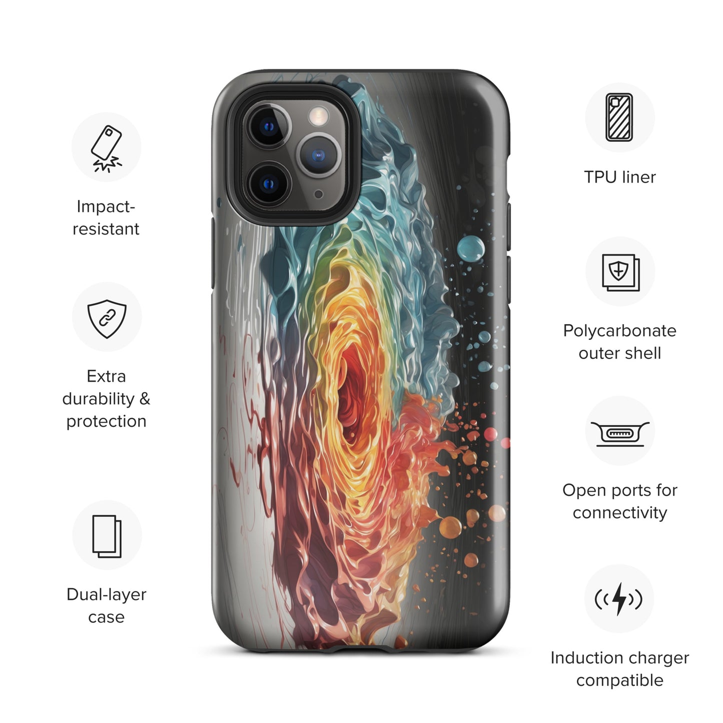 Cosmic Bloom Iphone Case