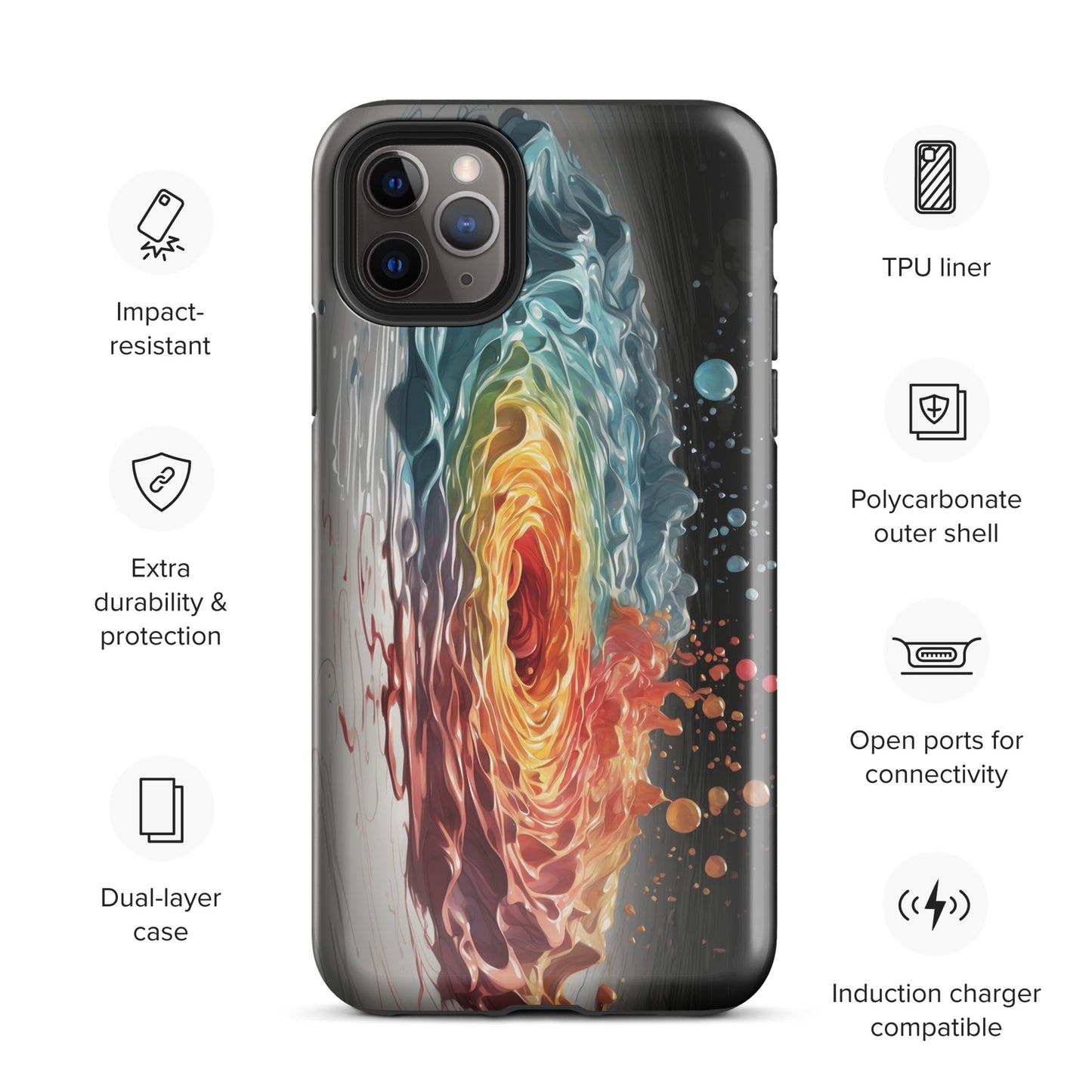 Cosmic Bloom Iphone Case