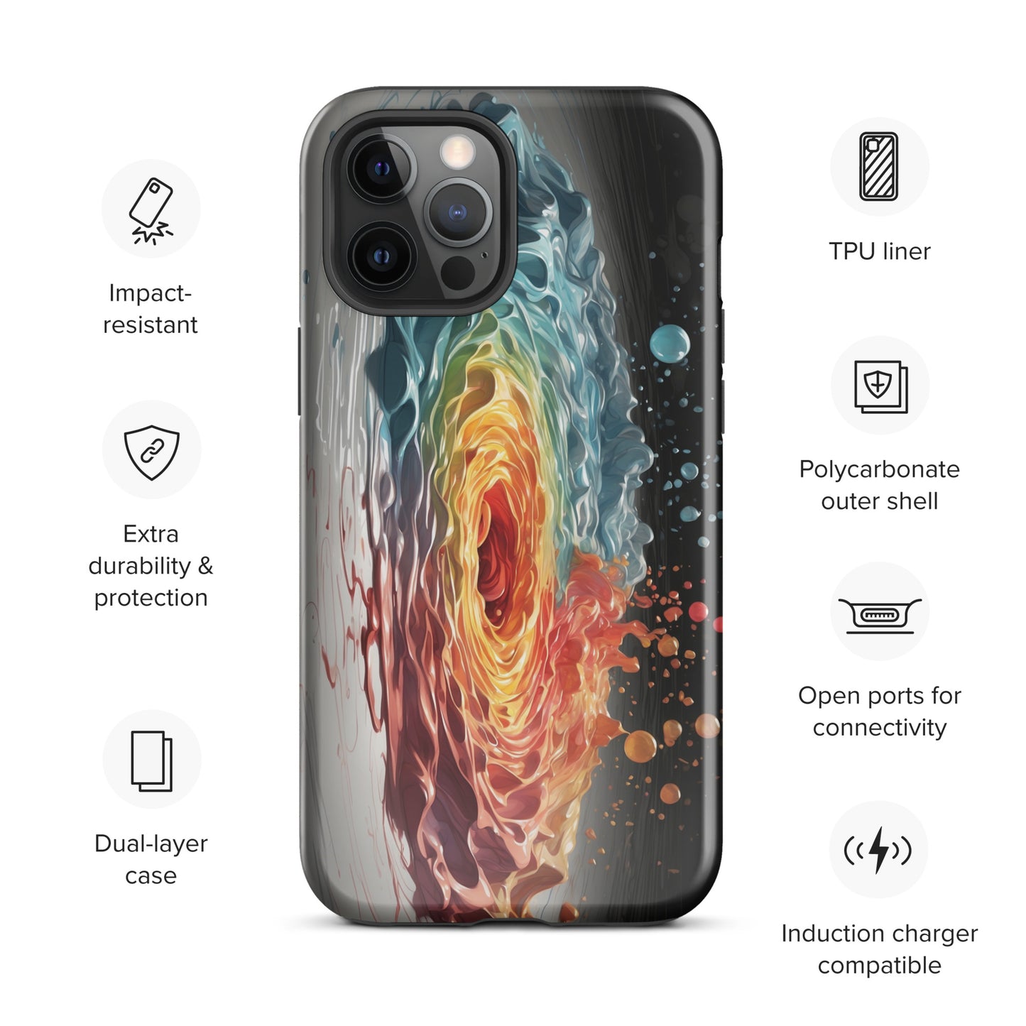 Cosmic Bloom Iphone Case