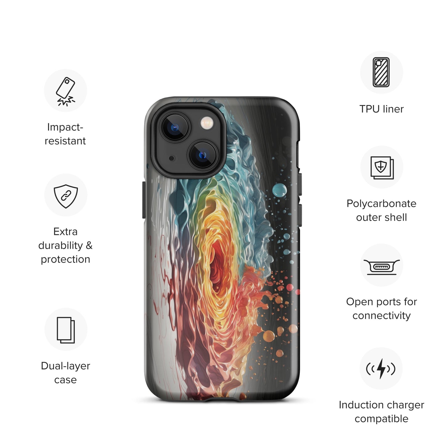 Cosmic Bloom Iphone Case