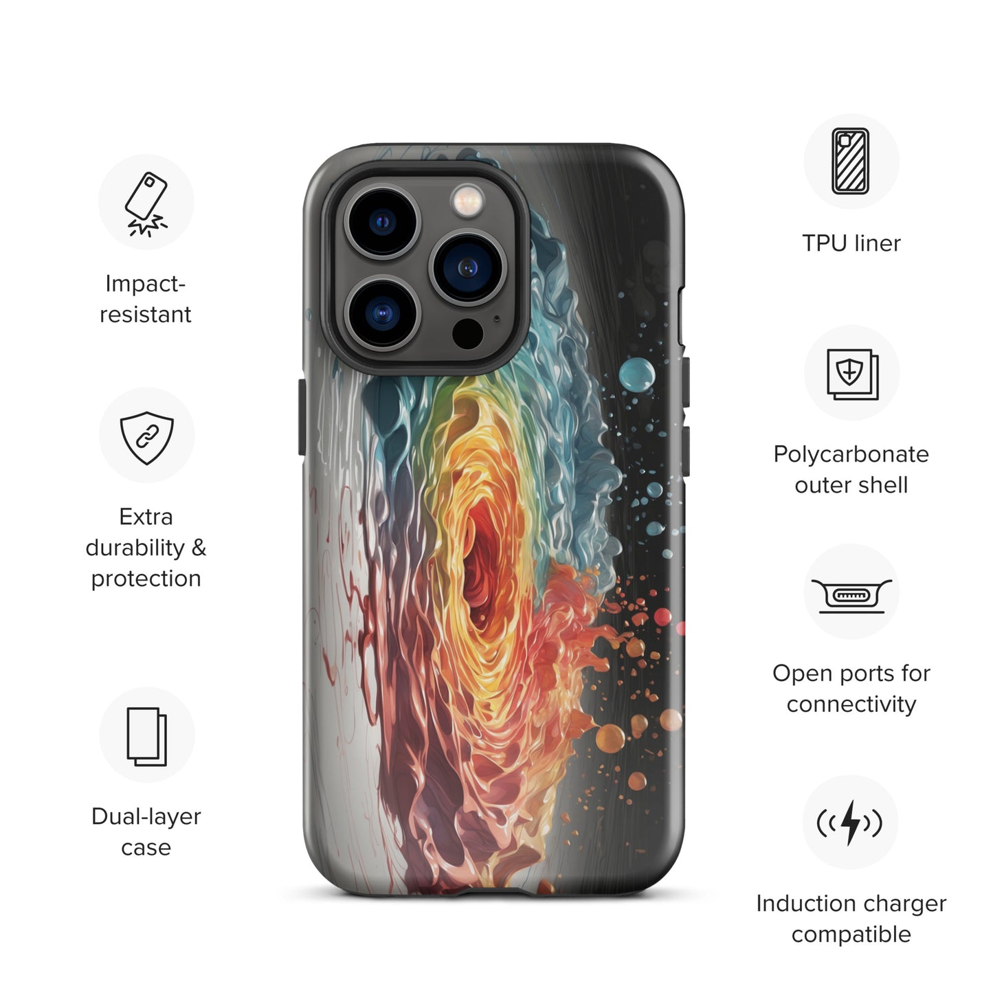 Cosmic Bloom Iphone Case