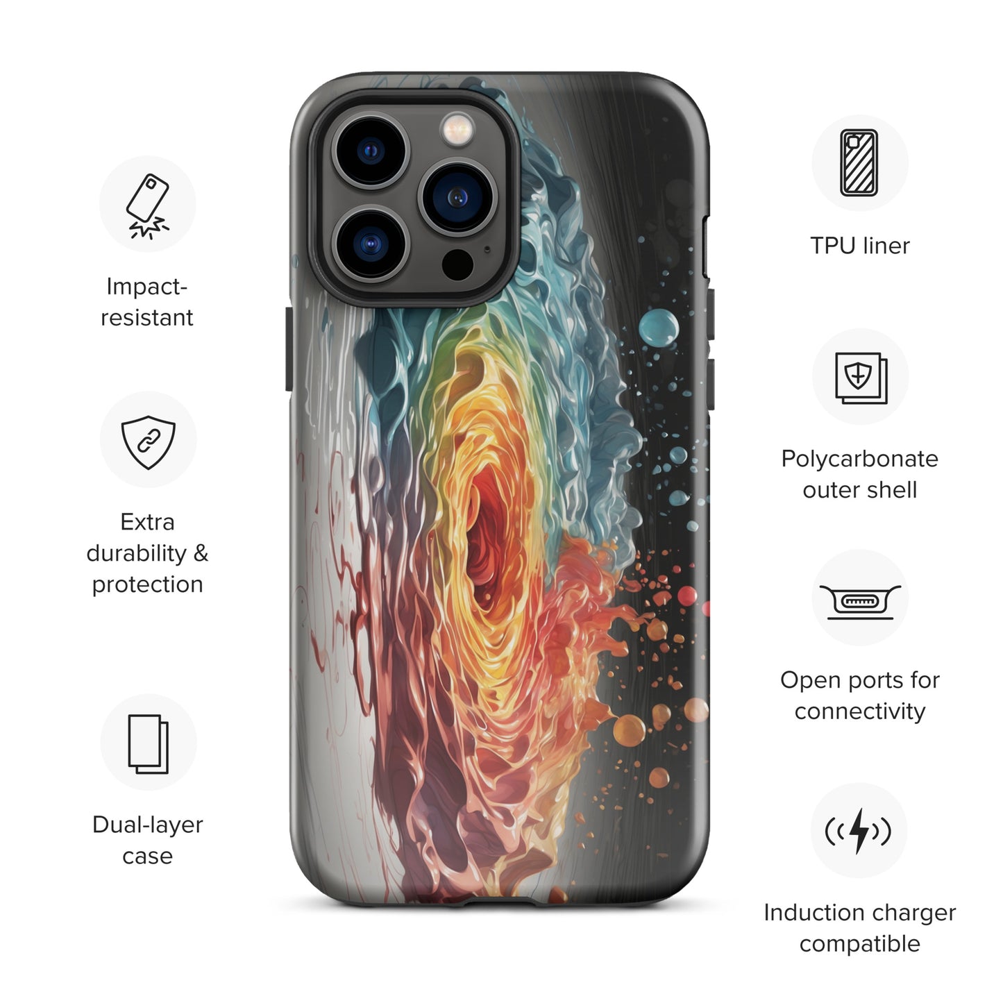 Cosmic Bloom Iphone Case