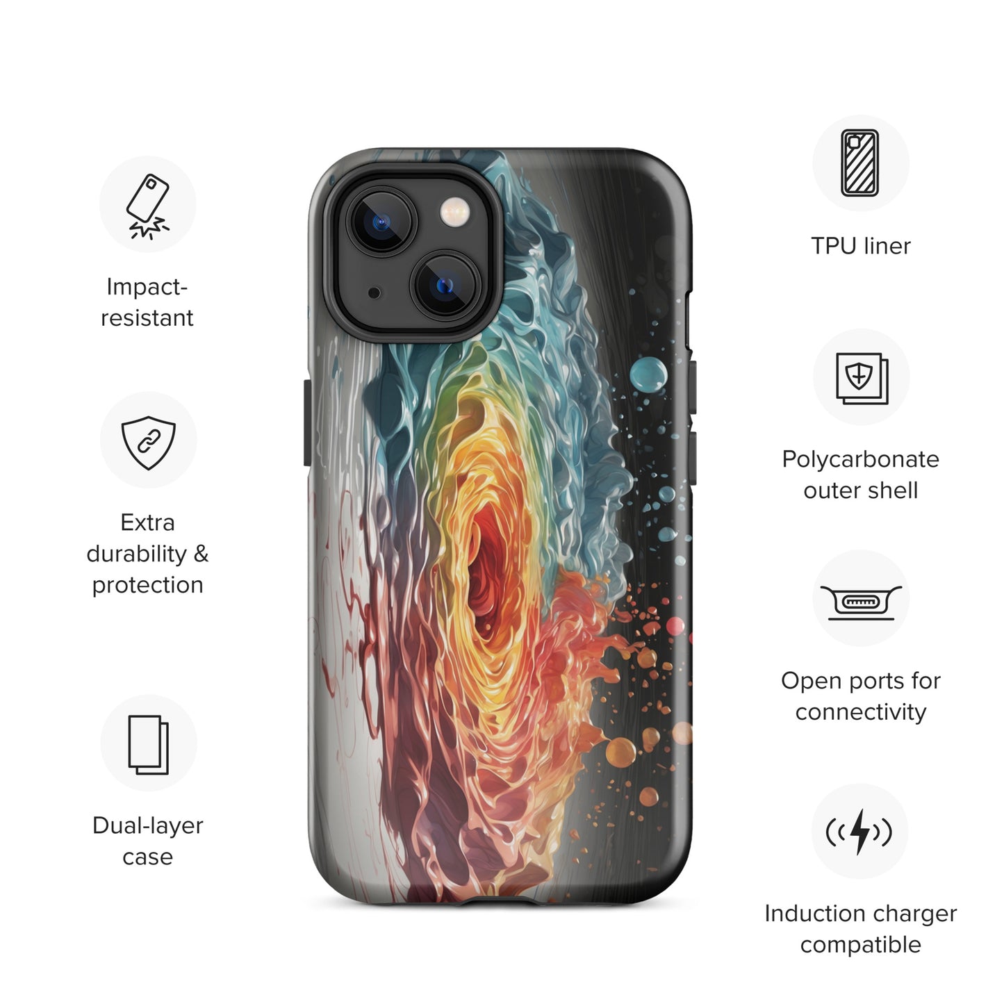 Cosmic Bloom Iphone Case