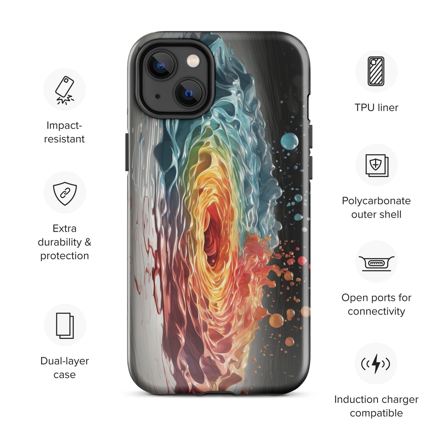 Cosmic Bloom Iphone Case