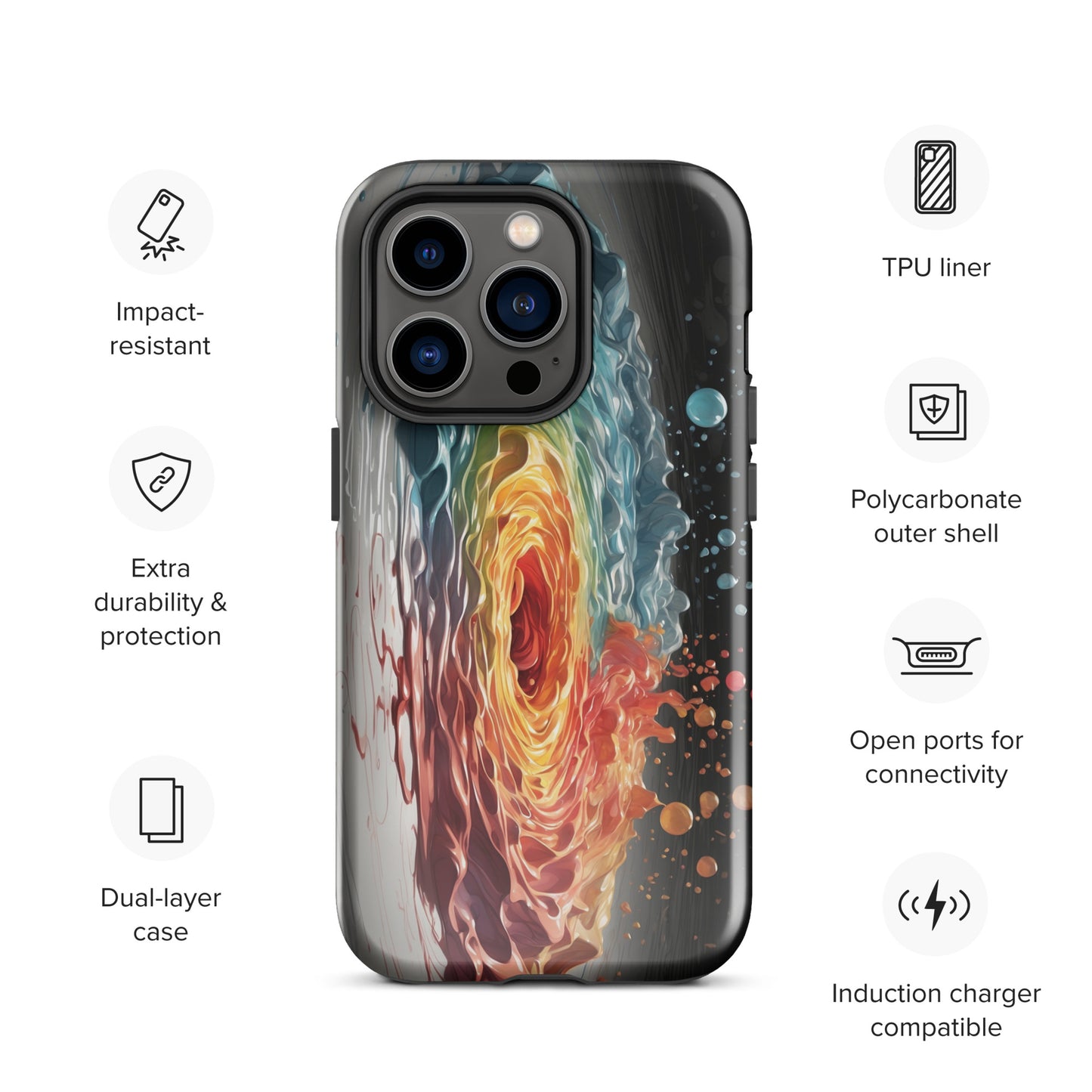 Cosmic Bloom Iphone Case