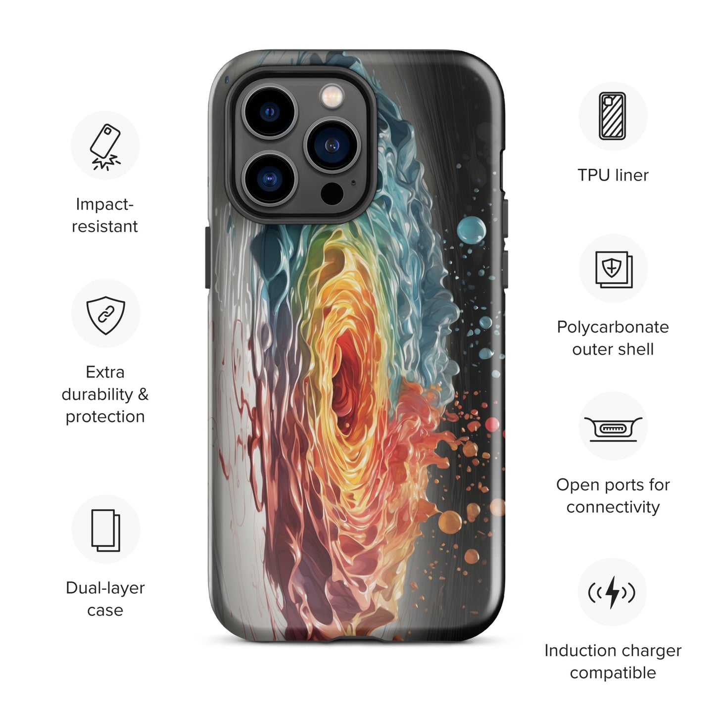 Cosmic Bloom Iphone Case