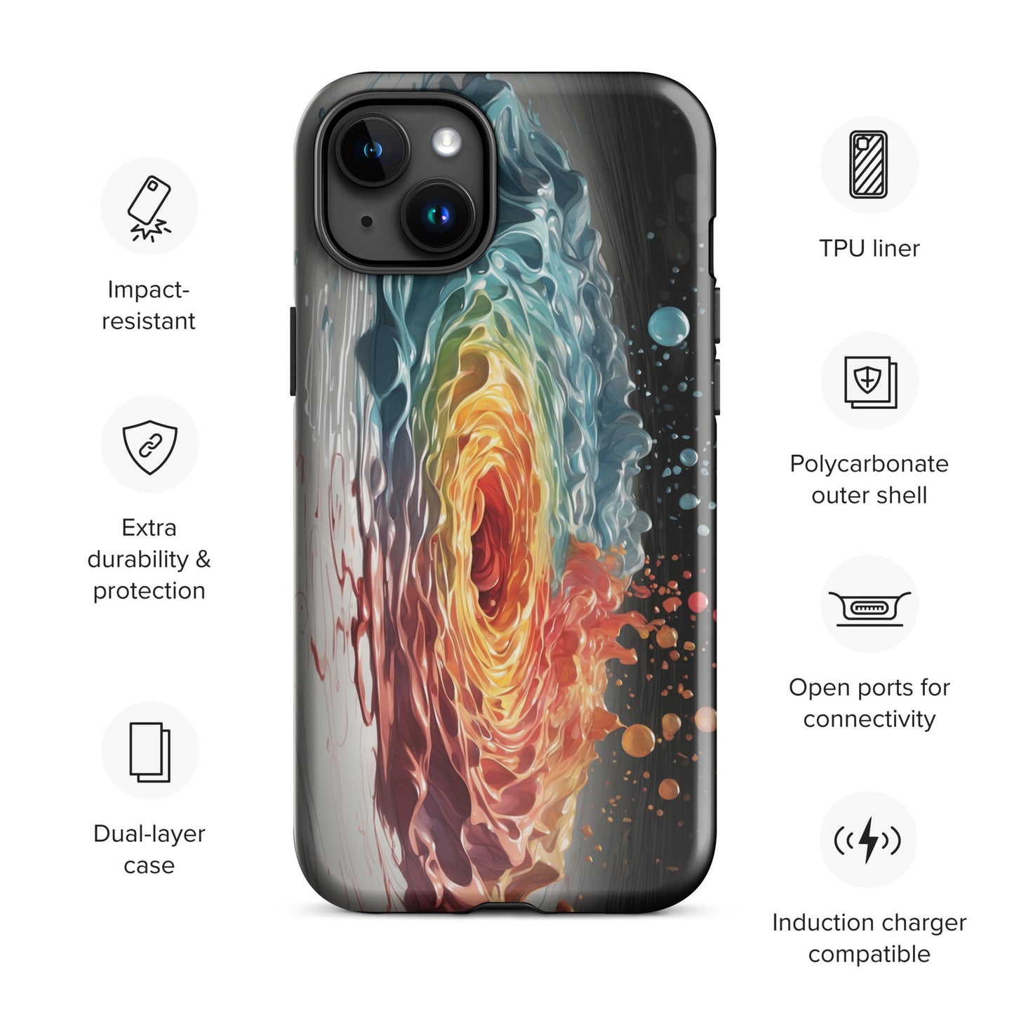 Cosmic Bloom Iphone Case