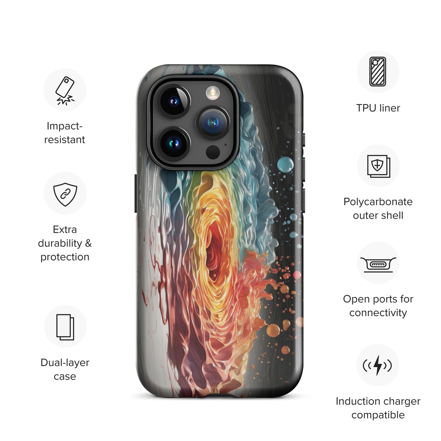 Cosmic Bloom Iphone Case